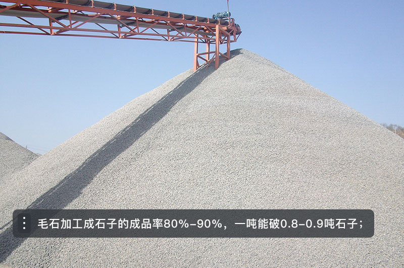 毛石和碎石的區(qū)別_毛石加工成碎石的加工費(fèi)多少？