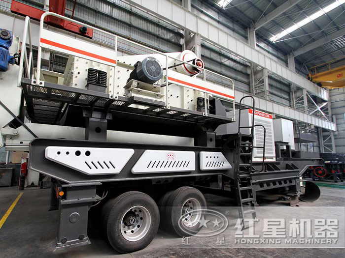 小型車(chē)載移動(dòng)石料破碎機(jī)_小投資，大收益