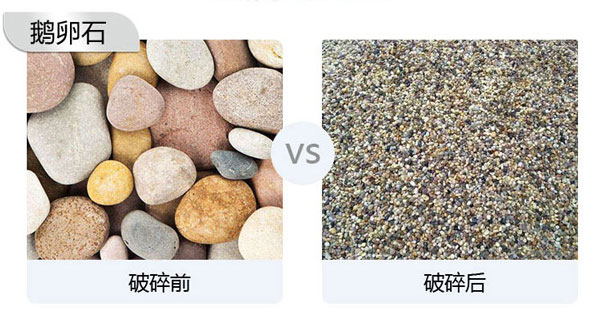 鵝卵石破碎能做石子嗎？會用到哪些設(shè)備？