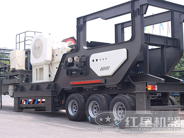 自行式石子破碎機(jī)，車載移動(dòng)就是方便