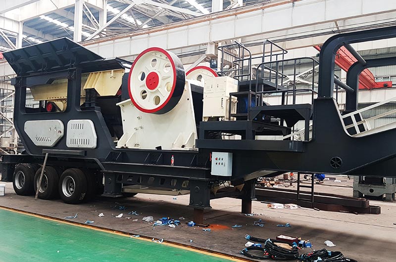 車載流動破碎石仔機(jī)，一體式作業(yè)，碎石更輕松