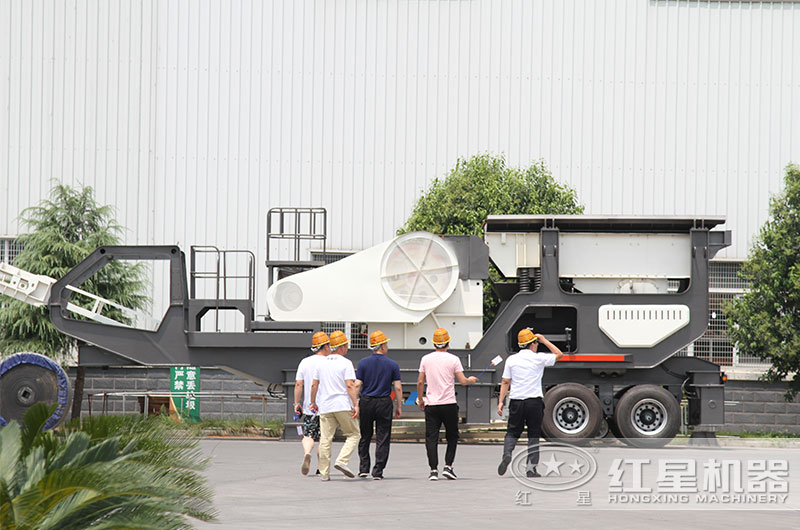 時產40-80噸移動破碎機配置、價格及生產視頻